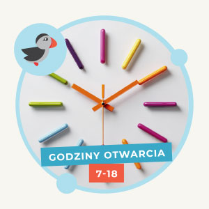 Godziny otwarcia 7-18